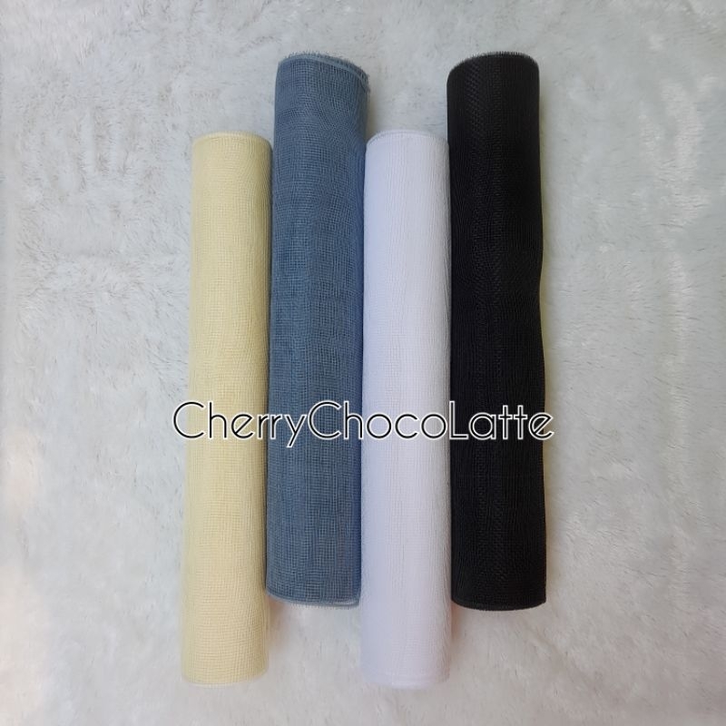 

iDk90 [ 1 Roll / 50 Cm x 10 Yard ] Korean Polynet Mesh Roll / Jaring Pembungkus Bunga / Flower Wrapp