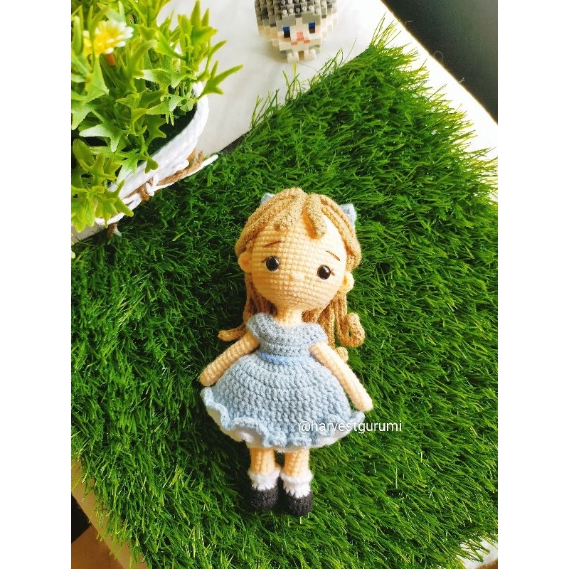 Amigurumi Boneka Rajut Disney Wendy Peter Pan