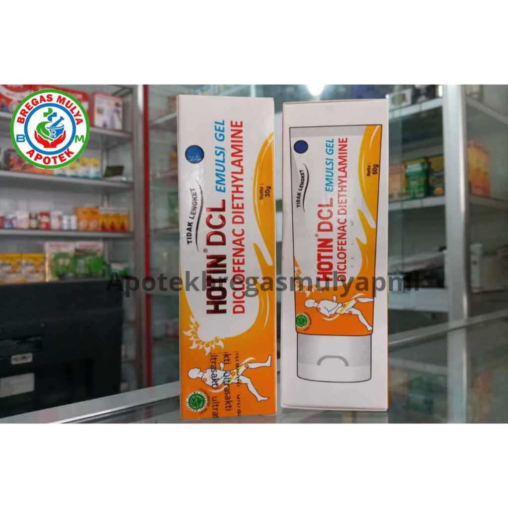 HOT IN CREAM DCL KEMASAN TUBE 30GR 60GR