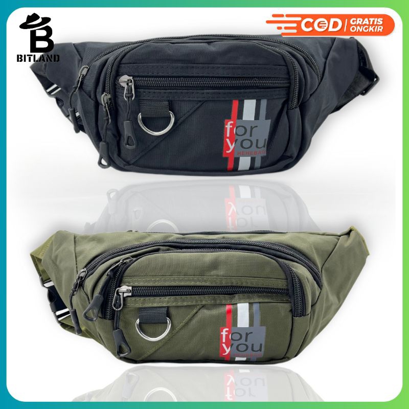 BITLAND Tas Pinggang Pria Tas Slempang For You Hehe Bag | Sling Bag-839