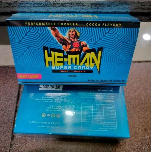 HE-MAN SUPER CANDY HE MAN ISI 12SACHET