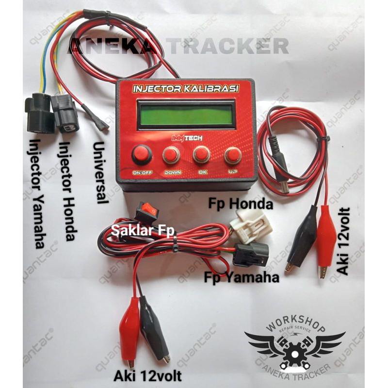PROMO TERMURAH Modul Tester Kalibrasi injektor Ckp TPS IC Coil motor injeksi