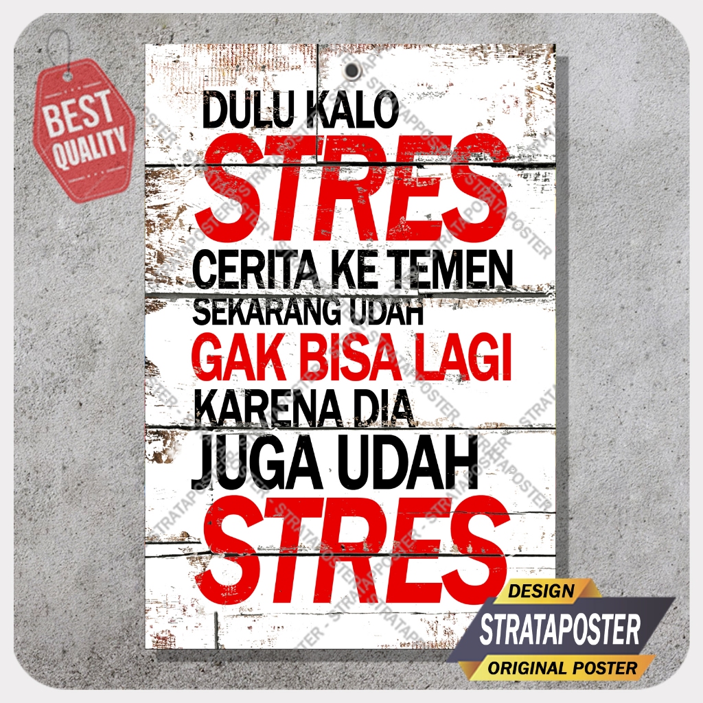 Gambar dinding aesthetic Poster motivasi lucu Hiasan kamar keren
