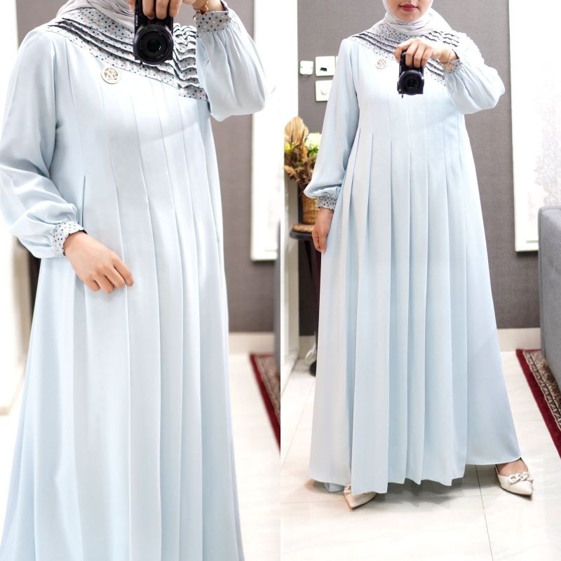 ALIYA DRESS AMORI KEKINIAN GAMIS CANTIK SIMPLE