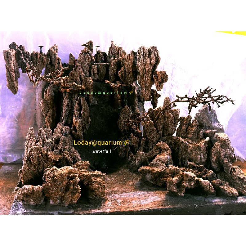 AIR TERJUN/ WATERFALL AQUASCAPE (akuarium)