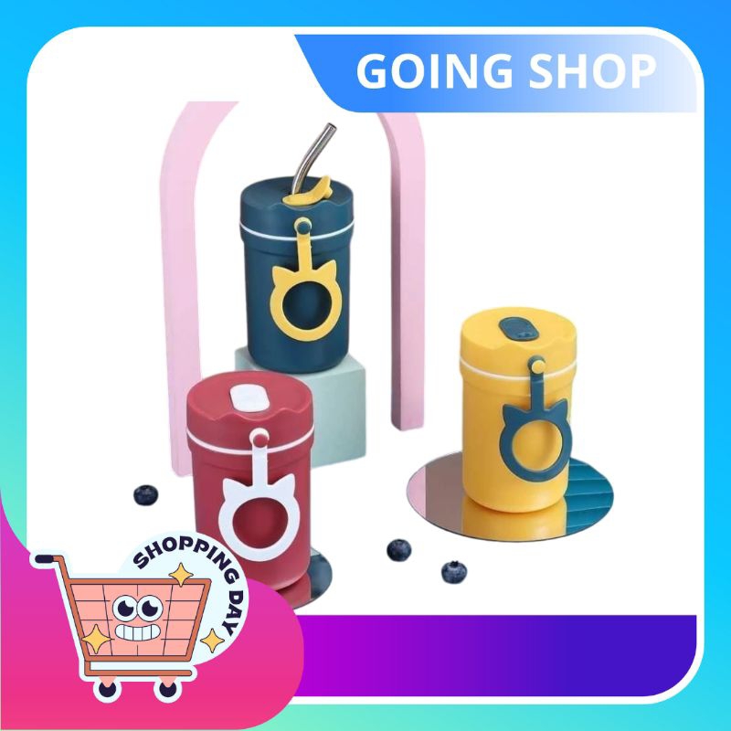 [ GS ] Breakfas Cup Portable Soup | Cup Kontainer Bekal Makanan/ Tempat Sup/ Tempat Bubur Bayi