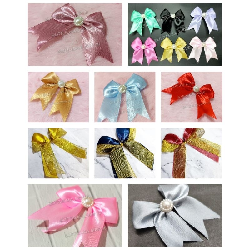 

Pita Hampers Kado/MiniRibbons/Pita Hampers Mini/pita satin/bow tie ribbons/pita akikah/pita baby one month/baby full month/birthday hampers/warna emas/golden ribbon/Pita Hiasan Hampers Natal/dekorasi/pita pastel/pink/hitam/tosca/kuning/abu/silver/navy