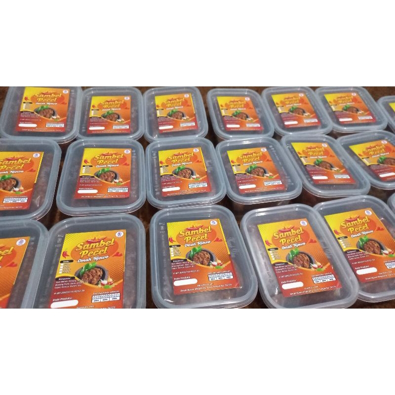 Sambel Pecel 250gr / Bumbu Gado-gado / Sambal Kacang Pedas Manis Gula Asli