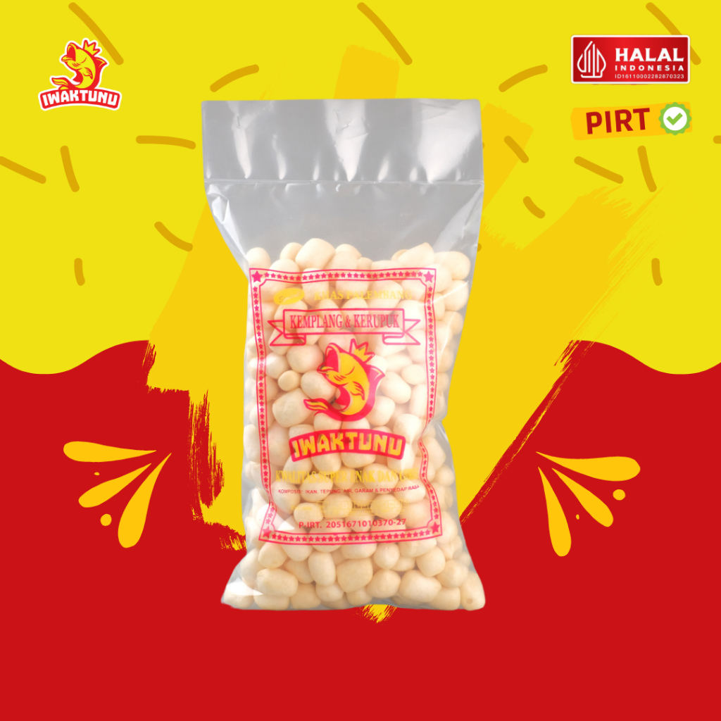 

Iwaktunu Getas Premium Tenggiri 250gr Kemplang/Kerupuk Asli Palembang