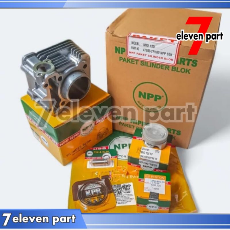 BLOK BORING SEHER SEKER SET MIO M3 MIO Z SOUL GT 125 XRIDE 125 FINO F1 125 FREEGO ORIGINAL NPP 2PH