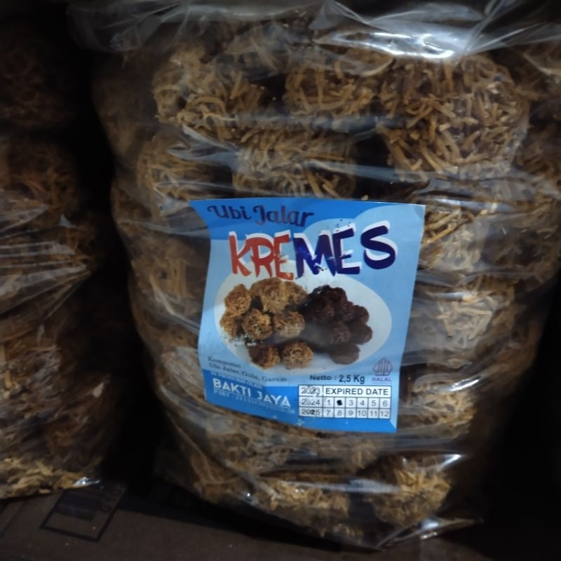 

Ubi jalar kremes/carang mas manis 2,5 kg/grubi 2,5 kg/walangan manis/walangan ubi besar manis