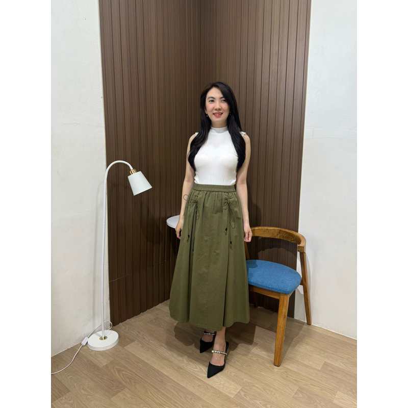 Chastine string skirt | rok wanita | rok import | rok 7/9