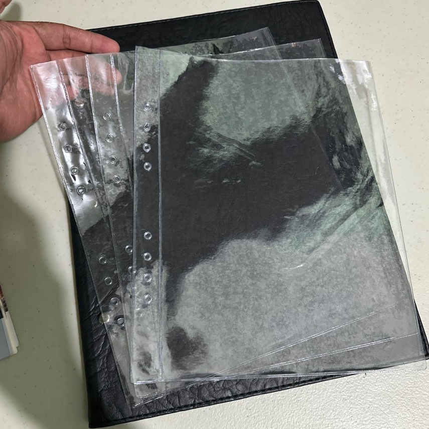 

KODE K1G3 Plastik Bening untuk isi menu 15x3 cm A4 a5 Mika Daiichi InterX