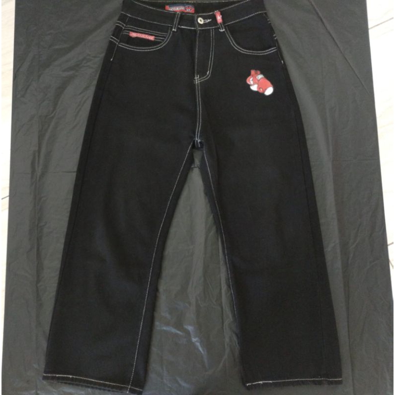 VINTAGE Y2K PANTS BAGGY JEANS JNCO BOXING GLOVES