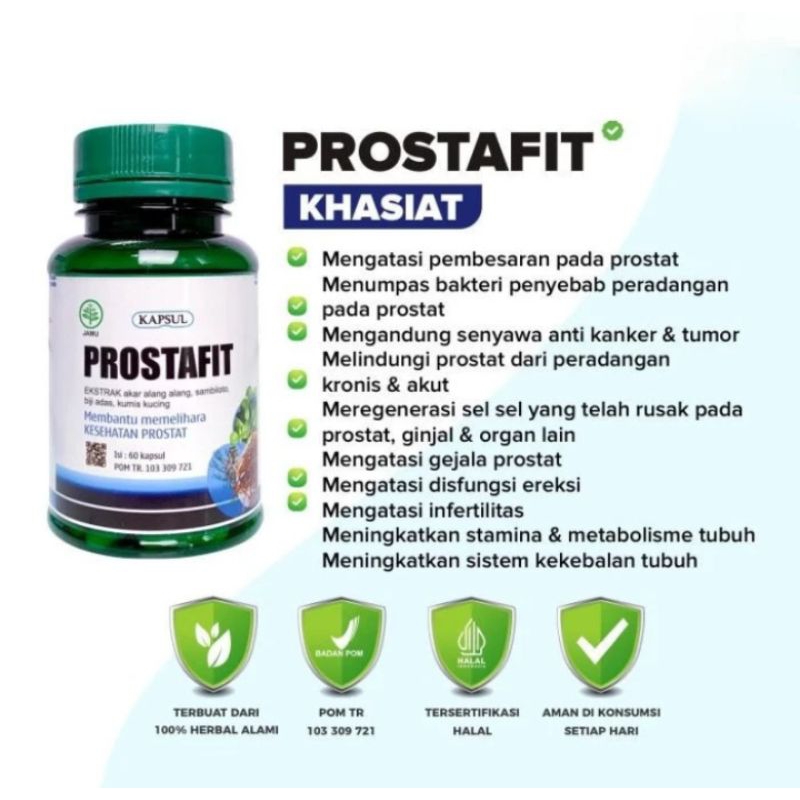 Prostafit Asli obat Prosta Prosta Fit Original Obat Herbal Mengatasi Kencing Manis