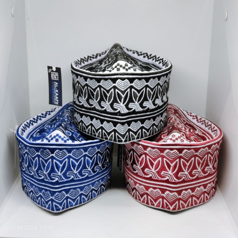 Peci Oman Bangladesh Merek Al Kaafii Terbaru Peci Santri Al Fatah temboro