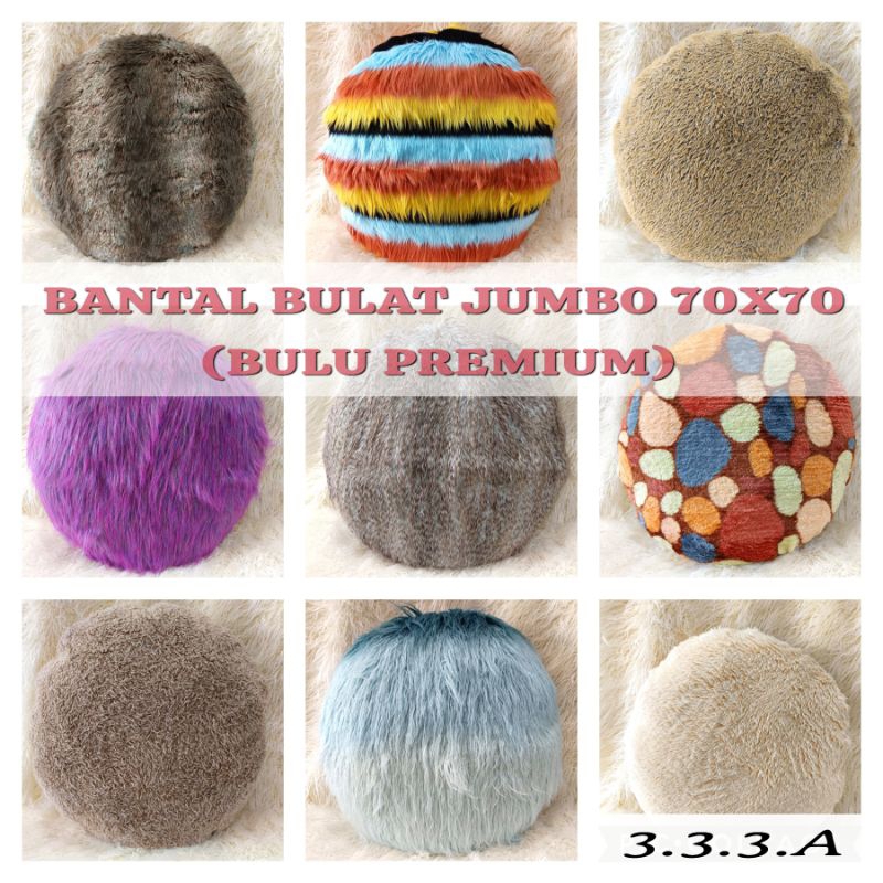 BANTAL BULAT JUMBO/BANTAL BULAT/BANTAL BULAT 70X70/BANTAL BULAT BULU/BULAT BULAT MURAH/BANTAL/BANTAL