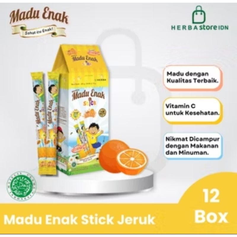 

Maknyuss1 Madu Herba Madu Enak Stik 20 Box 1 Karton
