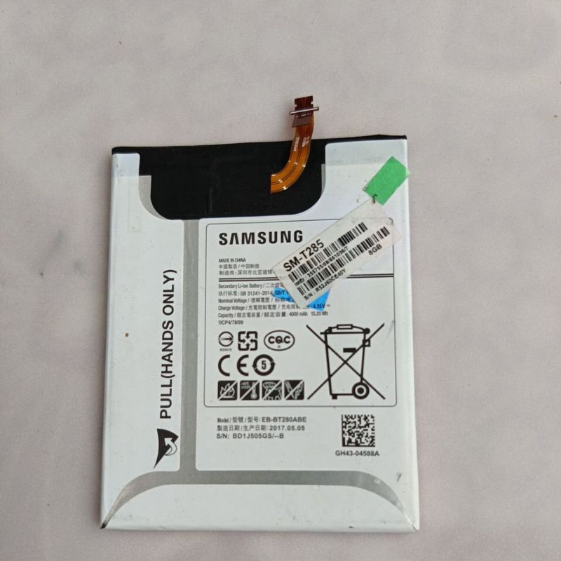 baterai tablet Samsung sm-T285 orian