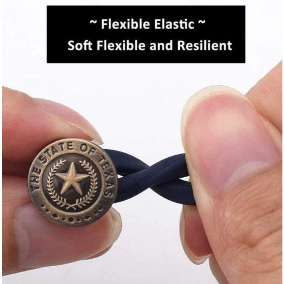 Extended jeans button enlargement