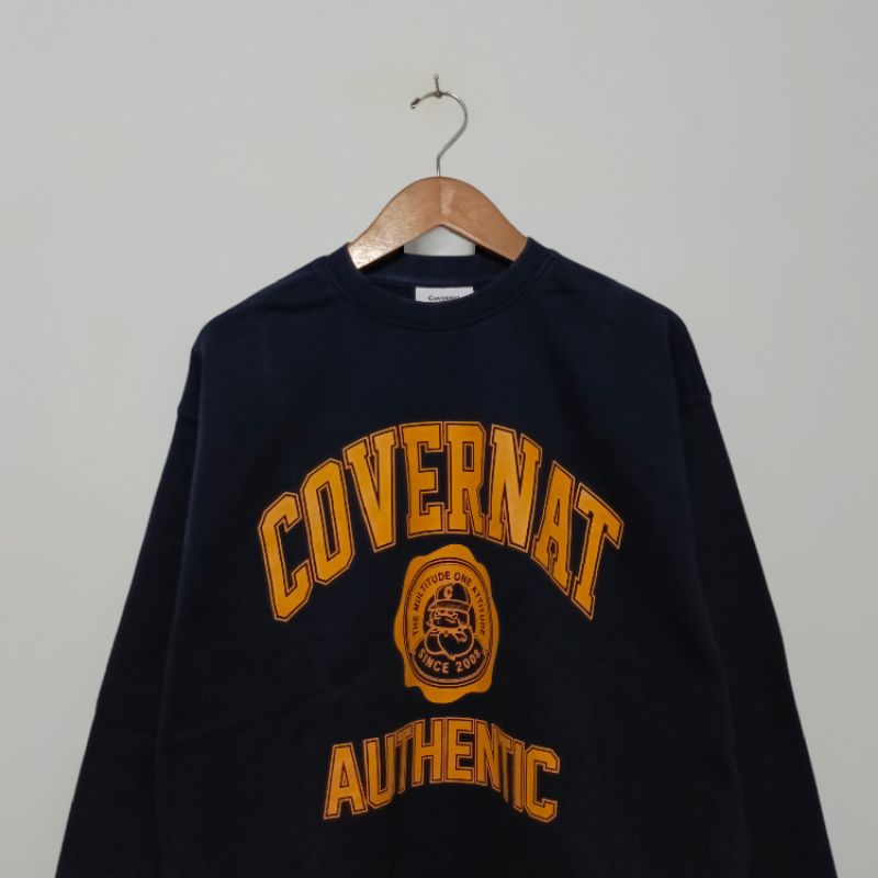 Crewneck Covernat Authentic Sablon Second Original