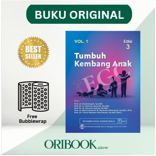 ORIGINAL BUKU TUMBUH KEMBANG ANAK EDISI 3 VOLUME 1 - SOETJININGSIH