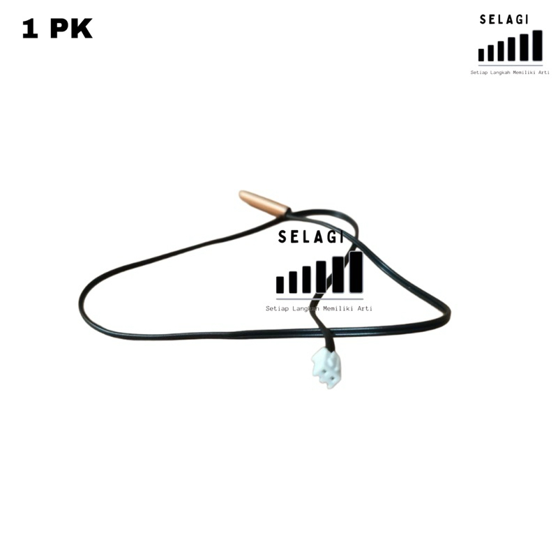 Termis ac TCL 1 pk single sensor suhu ac TCL 1 pk thermistor ac TCL 1 Pk 4 kilo ohm single termistor