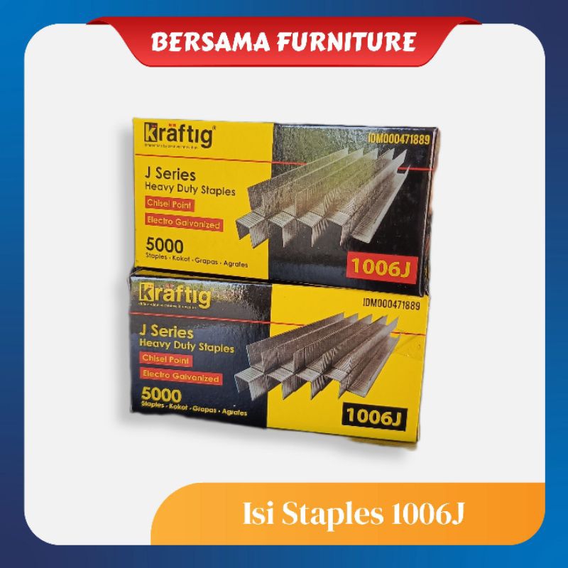 

isi Staples tembak KRAFTIG & ETONA tipe 1006J