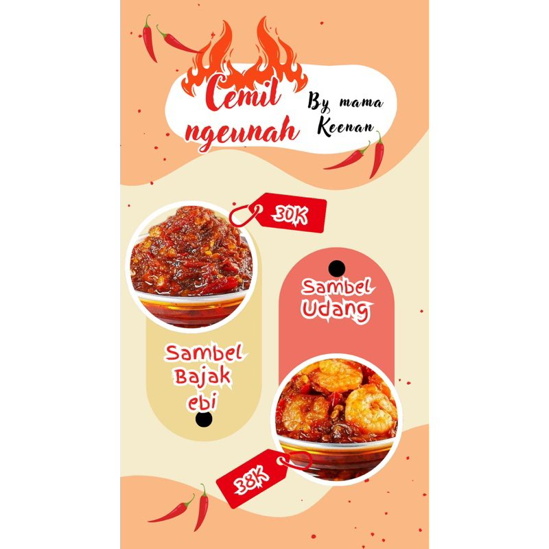 

sambal bajak ebi sambal ngeunah by mama keenan