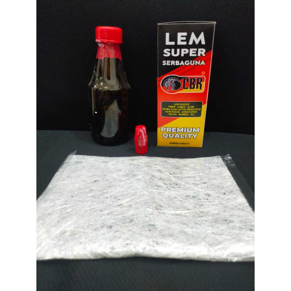 

CBR Lem Serbaguna Superglue Lem Fiberglass Sekelas Nuri Khusus Fiber Asbes Kayu Logam Mengatasi Retak Bocor Pecah Rembes