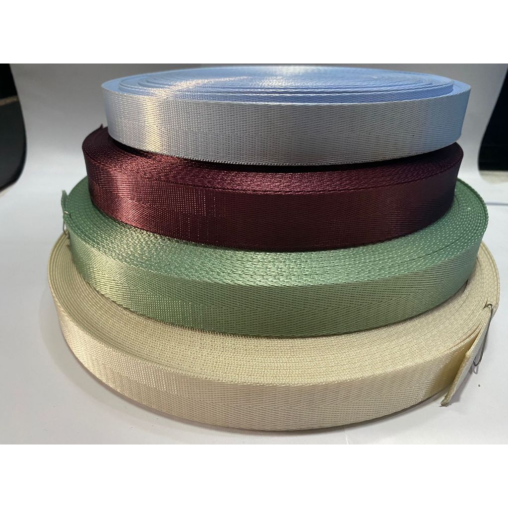 TALI WEBBING MOTIF PANAH KILAT 2.5 CM IMPOR