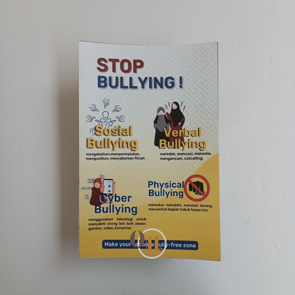 

Stiker Stop Bullying - Bentuk Bullying - Stop Perundungan Sekolah