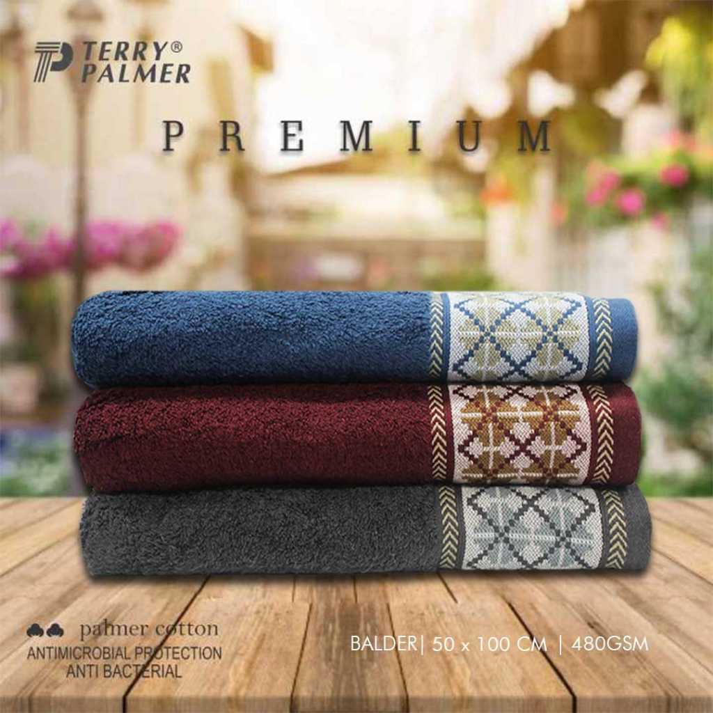 REHANANN1 TERRY PALMER PREMIUM MOTIF 50X100CM HANDUK TRAVEL