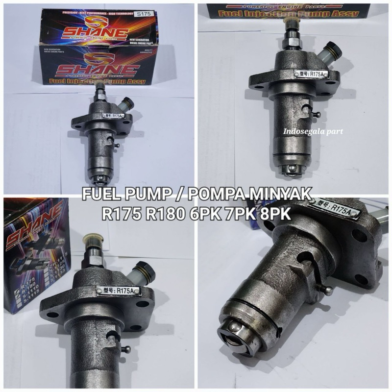 Fuel Pump Assy Pompa Minyak Mesin Solar Diesel R175 R180 Bospom Mesin Dongfeng 6PK 7PK 8PK