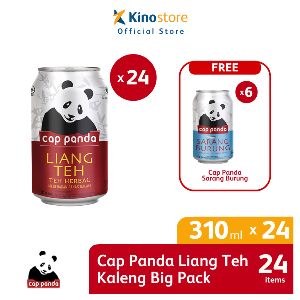 

Cap Panda Liang Teh Kaleng 310ml x24