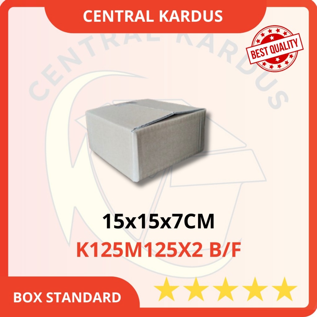 

(ISI 10 PCS) KARDUS PACKING POLOS UK.15x15x7cm KARDUS/KOTAK/KARTON BOX POLOS / MURAH BARU PACKING PACKAGING-centralkardus