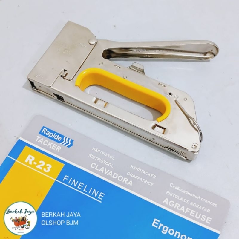 

RAPIDE R23 Staples Tembak | Tembakan Steples 4-8mm | Gun Staple JOK MOTOR MOBIL SOFA KURSI Steples Serbaguna Staples Hekter Gun Tembak Manual