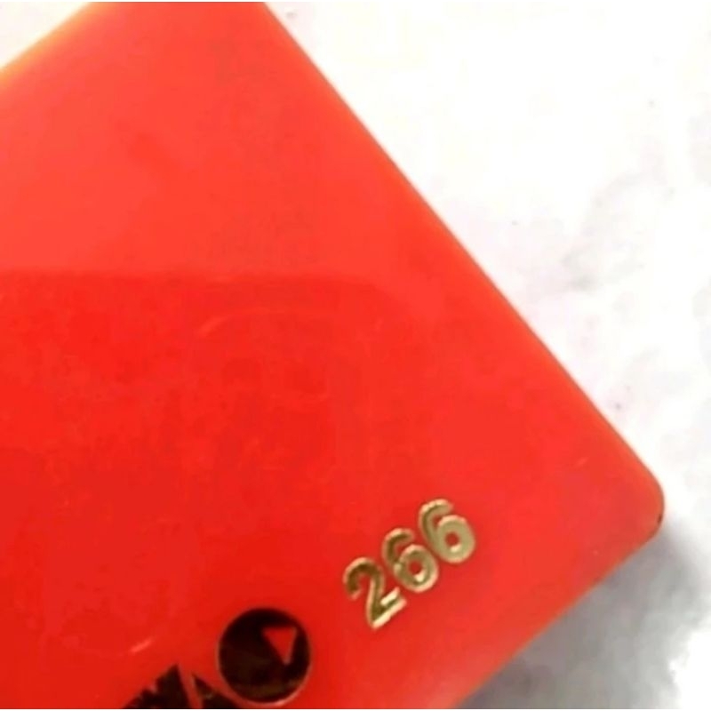 

Acrylic Marga Cipta 3MM Orange Oranye Custom Ukuran MIN. 10.000