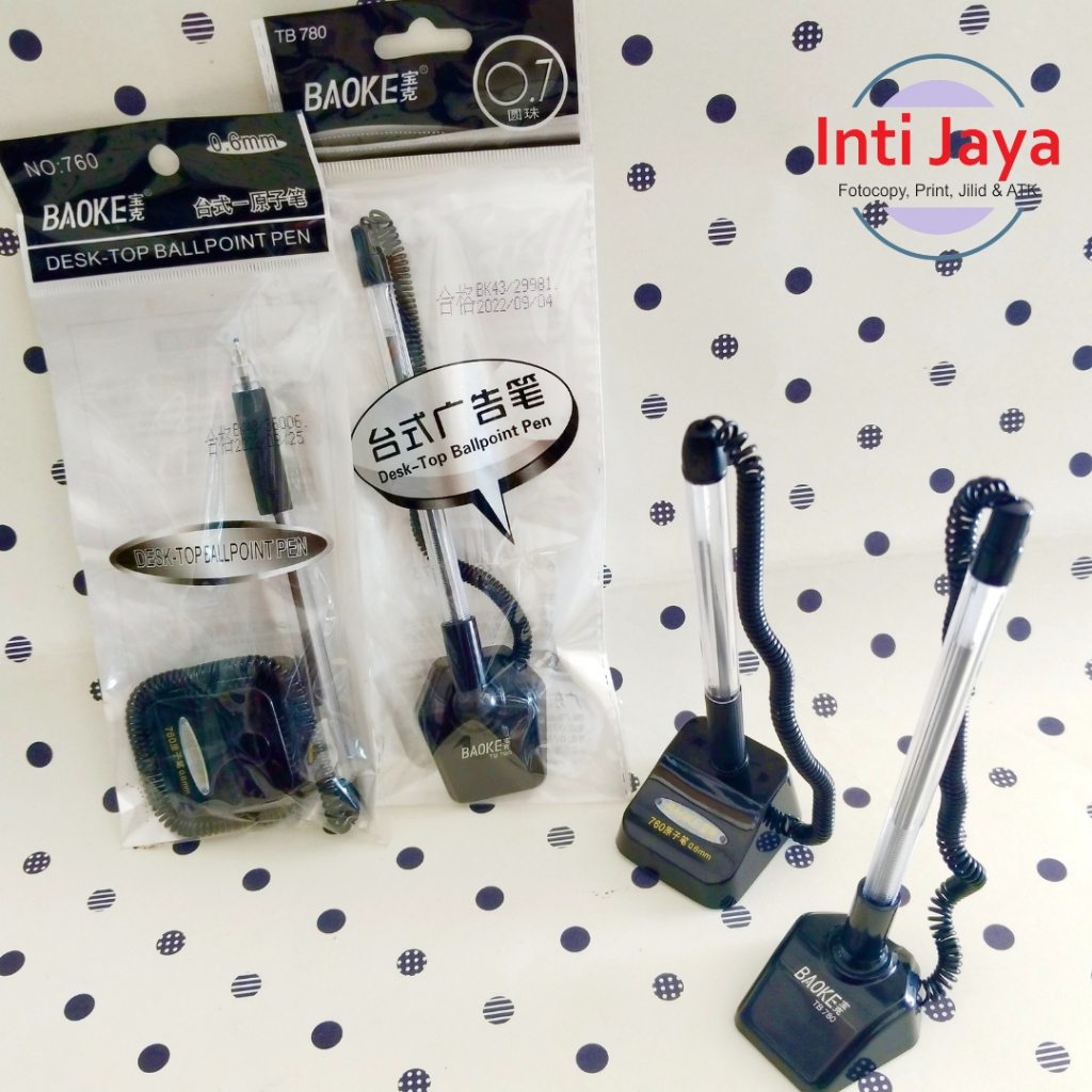 

Pulpen Meja Baoke 0,7 dan 0,6 mm
