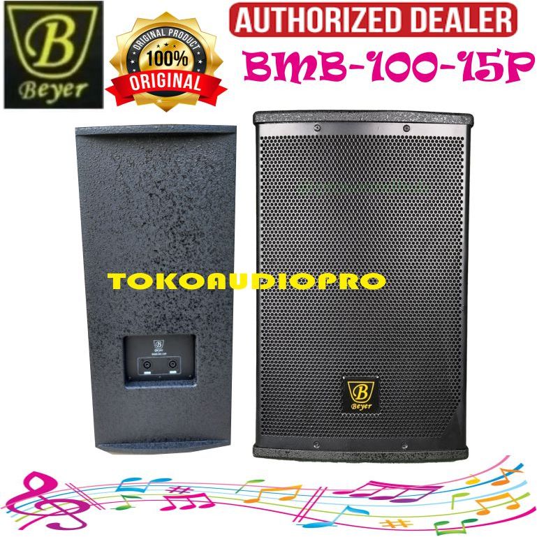 Speaker Beyer BMB100-15P 15 Inch Speaker Pasif Original BMB-100-15P