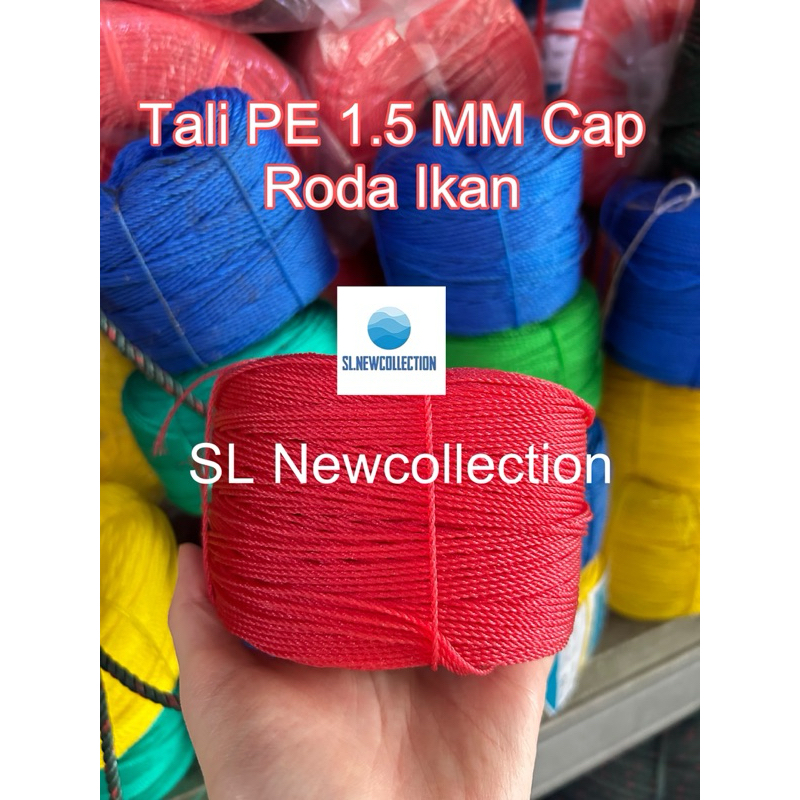 

Tali Lato Lato / Tali Tambang 1,5 mm FUmindo Cap RODA IKAN 1 ROL Murah