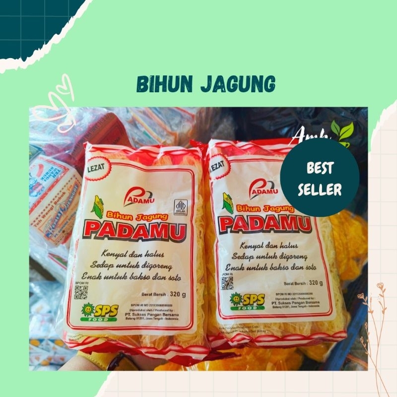 

Bihun Jagung Kamasan 320 gram