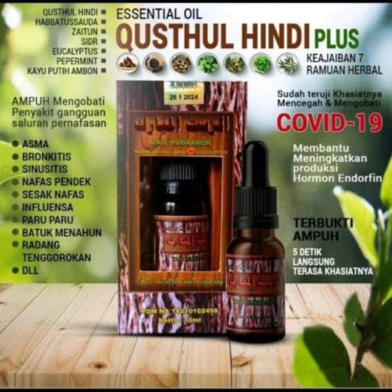Zait MUBAAROK Minyak Qustul Hindi EUACALYPTUS