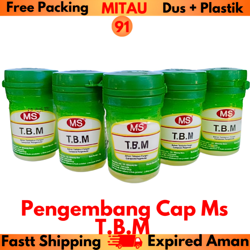 

Bahan Kue TBM MS 20 gr / Btl Beli 12 Botol Lebih Murah