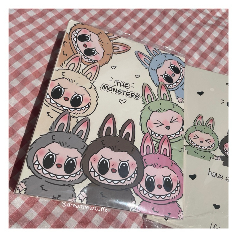 

(Dream) Labubu World The Monsters A5 Binder cover by Dreamiesstuffs