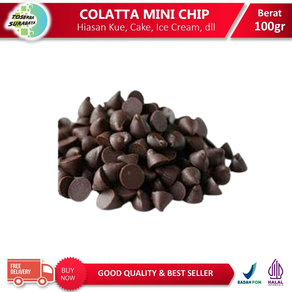 

CHOCO CHIPS COLATTA / COLLATA MINI CHIP 100gr FRESH PRODUCT