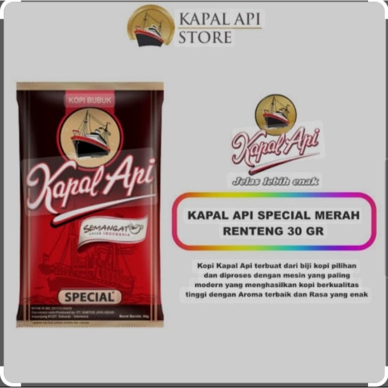 

KAPAL API SEPESIAL 30 G