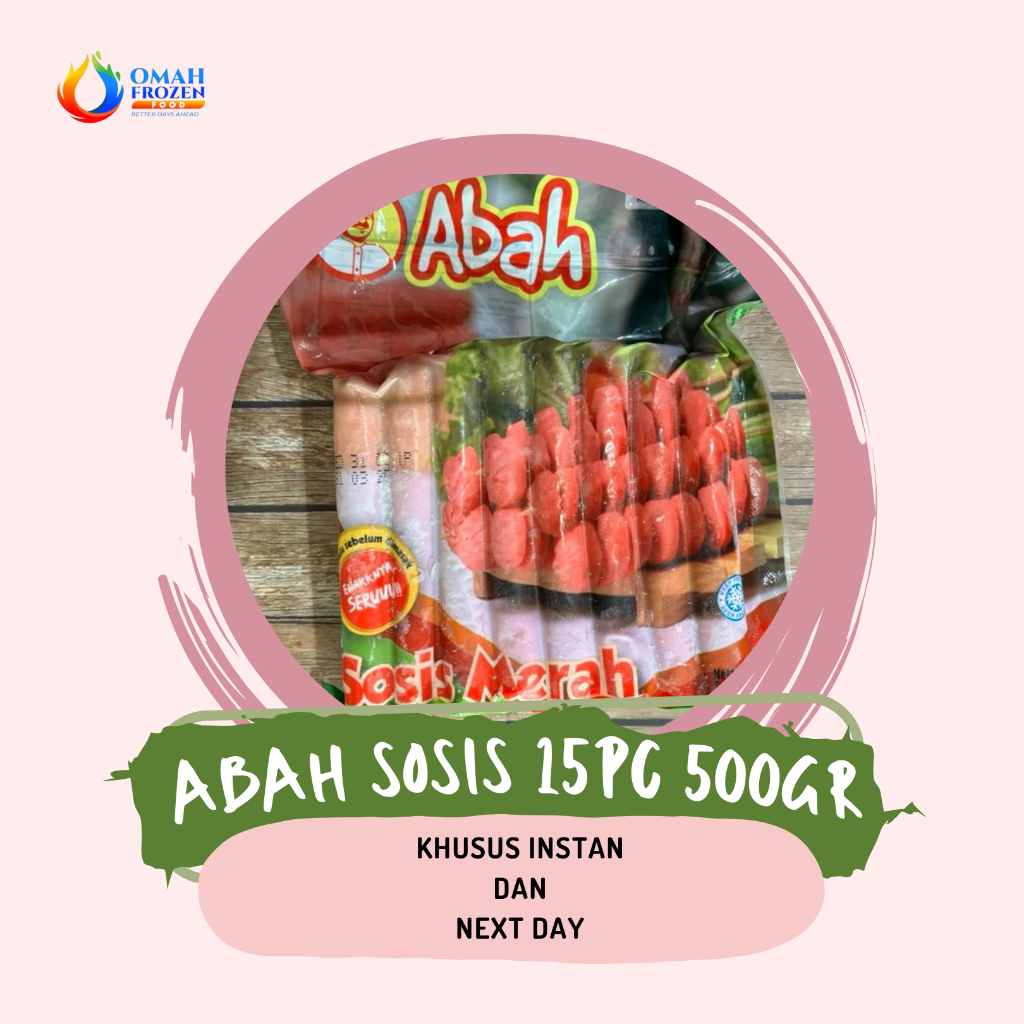 

Abah Sosis Ayam 500gr (KHUSUS INSTANT & NEXT DAY)