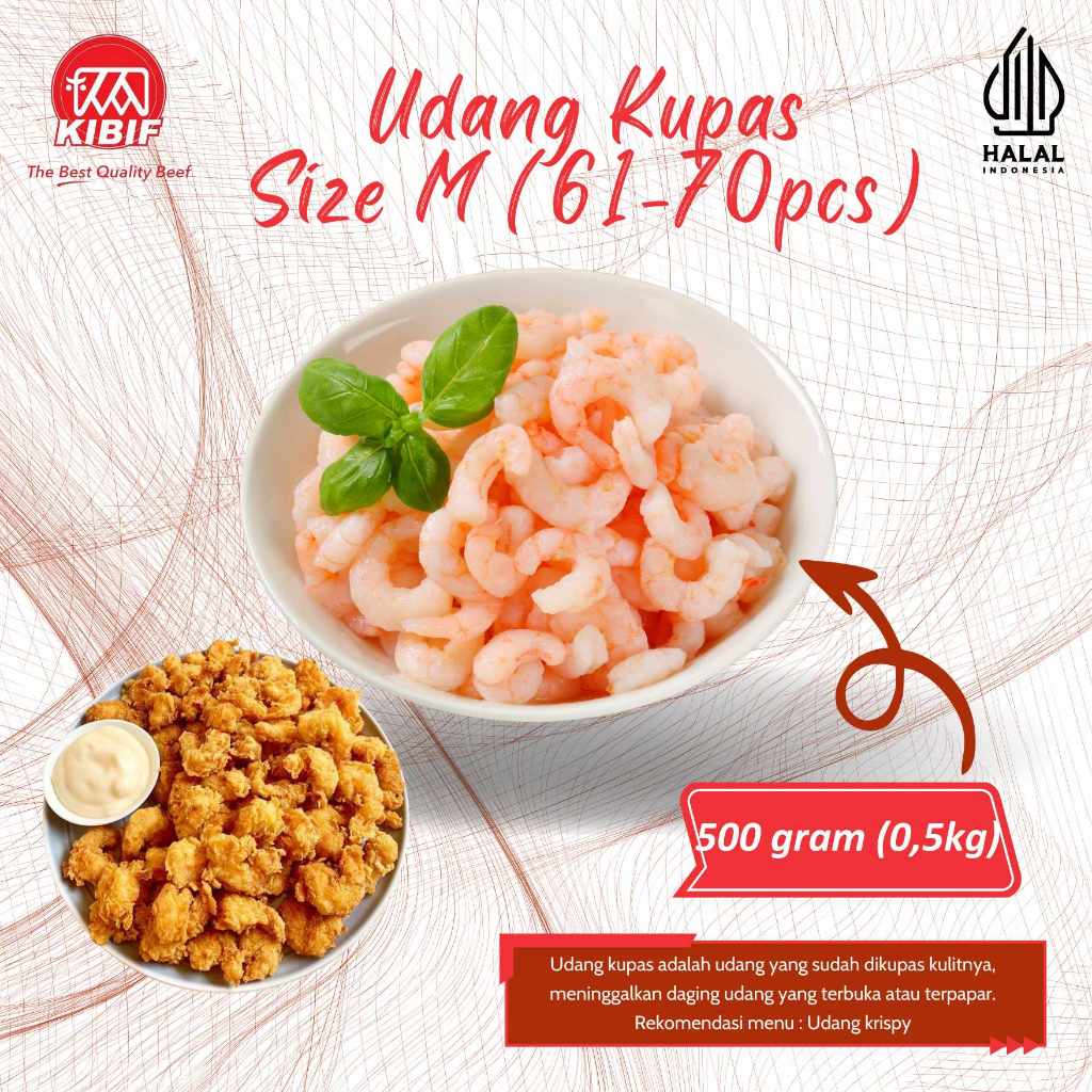 

Udang Kupas 500gr