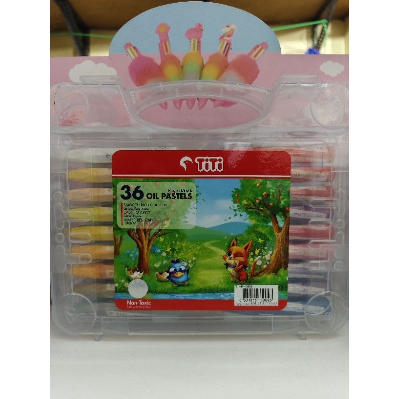 

Crayon/Oil Pastel TITI isi 36 warna